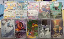 Pokemon Card Lot Of 10 Illustration Rares/Evolutions! Mega/White Flare/SSP - Image 1