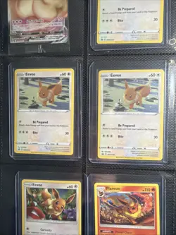 Pokemon Eevee Evolutions Lot-18 Cards - Image 4