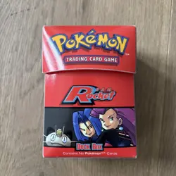 Pokemon TEAM ROCKET Deck Box (Pokemon Trading Card Game) - Image 1