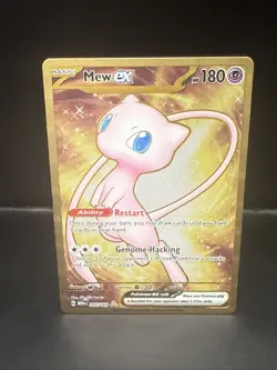Pokemon TCG Mew ex - (151 Metal Card) 205/165 Sv: Scarlet & Violet 151 Regular - Image 1