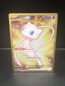 Pokemon TCG Mew ex - (151 Metal Card) 205/165 Sv: Scarlet & Violet 151 Regular - Image 2