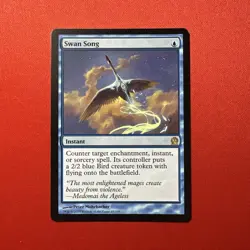 Swan Song 65/249 Theros Magic The Gathering MTG Card - Image 1