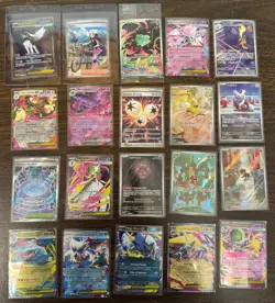 Pokemon TCG Mixed Lot Of 60 Cards: Special Illustration Rare, IR, EX - Image 1