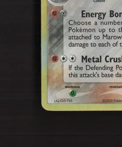 Marowak δ 10/113 EX Delta Species Holo Rare Pokemon Card MP - Image 5