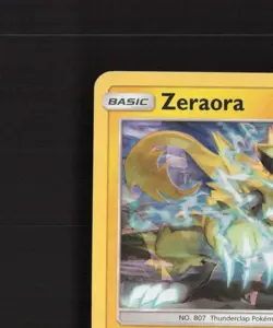 Zeraora 60/214 Unbroken Bonds Cracked Ice Holo Rare Pokemon Card MP - Image 3