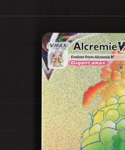Alcremie VMAX 073/072 Shining Fates Full Art Secret Rare Holo Pokemon Card NM - Image 3