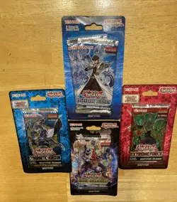 Yu-Gi-Oh! 1st Edition 2014/2017 Blister Packs Trading Card Game Sealed Lot Of 4 83717840367 - Image 1