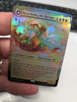 Magic Nicol Bolas The Ravager Arisen Foil Secret Lair R 1158 Sld En Mtg Tcg Card - Image 1