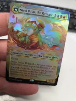 Magic Nicol Bolas The Ravager Arisen Foil Secret Lair R 1158 Sld En Mtg Tcg Card - Image 2