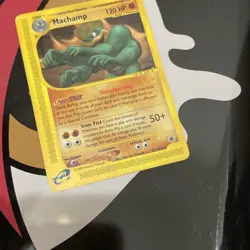 Pokemon TCG E-Series Expedition Machamp Card 51/165 - Image 2