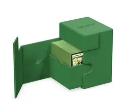 ULTIMATE GUARD FLIP n TRAY 133+ GREEN XENOSKIN MONOCOLOR DECK CASE Card Box ccg - Image 4