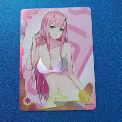 ZERO TWO SR Goddess Story Anime Waifu Doujin Goddess Trading Card #44 - Image 1