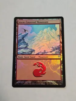 Snow-Covered Mountain Foil Coldsnap LP - Image 1