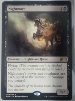 Magic the Gathering Nightmare 2017 W17 The List MTG - Image 1