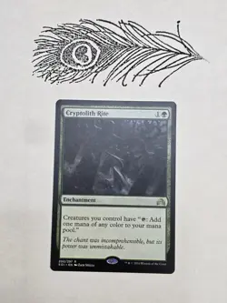 Cryptolith Rite X1 Shadows over Innistrad Regular Non Foil Mtg - Image 1
