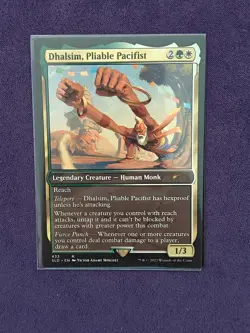 Dhalsim, Pliable Pacifist [Secret Lair Drop Series] MTG Near Mint - Image 1