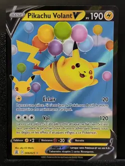 Carte Pokemon Pikachu Volant V 006/025 EB7.5 Celebrations 25 ans FR 4 - Image 2