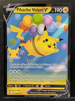 Carte Pokemon Pikachu Volant V 006/025 EB7.5 Celebrations 25 ans FR 5 - Image 2