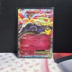 Xerneas EX 97/146 Celebrations Ultra Rare Holo Pokemon Card NM - Image 1