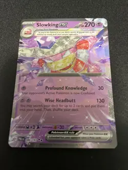 Pokemon TCG Slowking EX 86/192 Double Rare Holo Paldea Evolved - Image 1