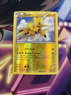 2015 Pokemon Zapdos Reverse Holo 23/108 Roaring Skies MP/HP - Image 1