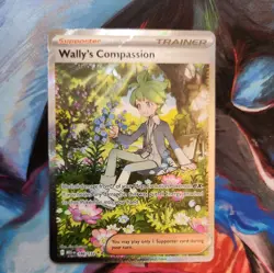 Wally's Compassion 186/132 Special Illustration Rare Pokemon Mega Evolution NM - Image 1