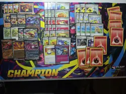 Pokemon TCG Tournament Ready Charizard Ex/ Mega Charizard Deck - Image 1