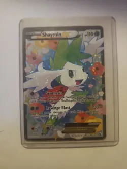 Shaymin EX ULTRA RARE RC21/RC25 Radiant Collection Pokemon TCG Holo - Image 1