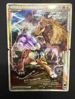 Pokemon TCG Entei & Raikou Legend 90/95 & 91/95 TOP&BOTTOM - Image 1