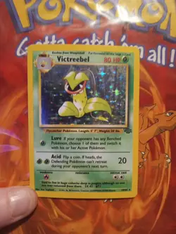 Pokemon TCG Victreebel Holo Rare Unlimited Jungle 14/64 Vintage 1999 - Image 1