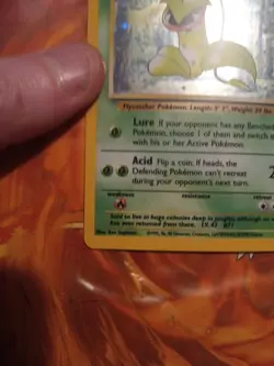Pokemon TCG Victreebel Holo Rare Unlimited Jungle 14/64 Vintage 1999 - Image 4