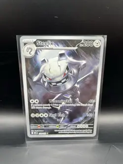 Steelix 150/132 Illustration Rare Pokemon TCG Mega Evolution Near Mint Condition - Image 1