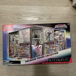 Pokemon TCG Scarlet and Violet Prismatic Evolutions Premium Figure Collection - Image 1