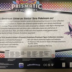 Pokemon TCG Scarlet and Violet Prismatic Evolutions Premium Figure Collection - Image 4