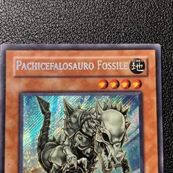 1x Yugioh Fossil Dyna Pachycephalo LODT-EN099 LODT-IT099 Secret 1st ITALIAN MP - Image 2