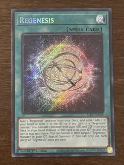 Regenesis ALIN-EN059 Alliance Insight 1st Edition Secret Rare VLP - Image 1