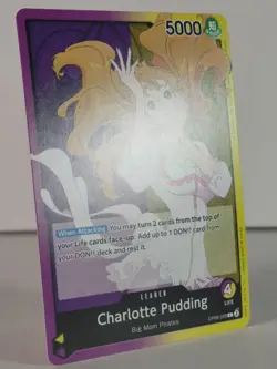 Charlotte Pudding - Two Legends - OP08 058 - Leader - Image 2
