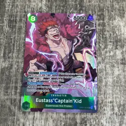 One Piece TCG Romance Dawn Eustass Captain Kid OP01-051 Alt Art - Image 1