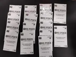 One Piece TCG OP-08 Two Legends Prerelease Pack x15 - New Sealed - Image 1