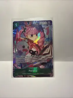 One Piece- Perona (Alternate Art) OP12-034 Legacy of the Master Foil - Image 1
