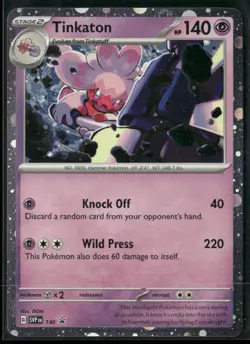 Tinkaton - (Cosmo Holo) 140 Promo - Pokemon TCG SV: Scarlet & Violet Promo Cards - Image 1