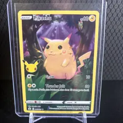 Pokemon Pikachu TCG 05/25 Celebrations 25th Anniversary Card - Image 1