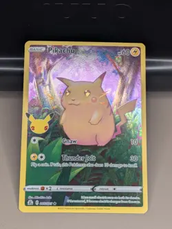 Pokemon Pikachu TCG 05/25 Celebrations 25th Anniversary Card - Image 1