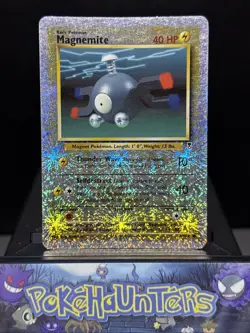 Pokemon Card Magnemite 80/110 Legendary Collection Set Reverse Holo Played - Image 1