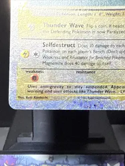 Pokemon Card Magnemite 80/110 Legendary Collection Set Reverse Holo Played - Image 5