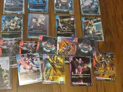 Gundam TCG Newtype Rising Booster Box GD01 ENGLISH OPENED LOT Over 500 Cards - Image 4