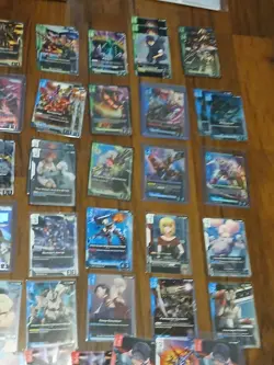 Gundam TCG Newtype Rising Booster Box GD01 ENGLISH OPENED LOT Over 500 Cards - Image 5