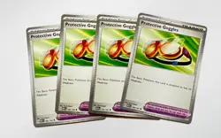 Protective Goggles 164/165 x4 4x Pokemon Card 2023 Scarlet & Violet 151 Playset - Image 1