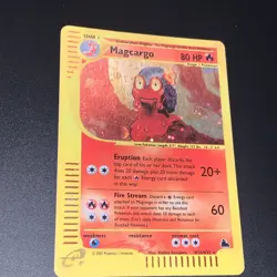 Magcargo - H16/H32 - Holo Rare Pokemon Card - Skyridge Vintage Excellent - Image 1