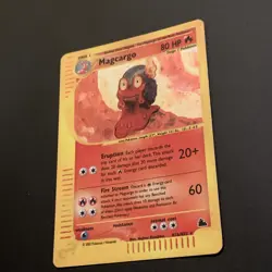 Magcargo - H16/H32 - Holo Rare Pokemon Card - Skyridge Vintage Excellent - Image 4